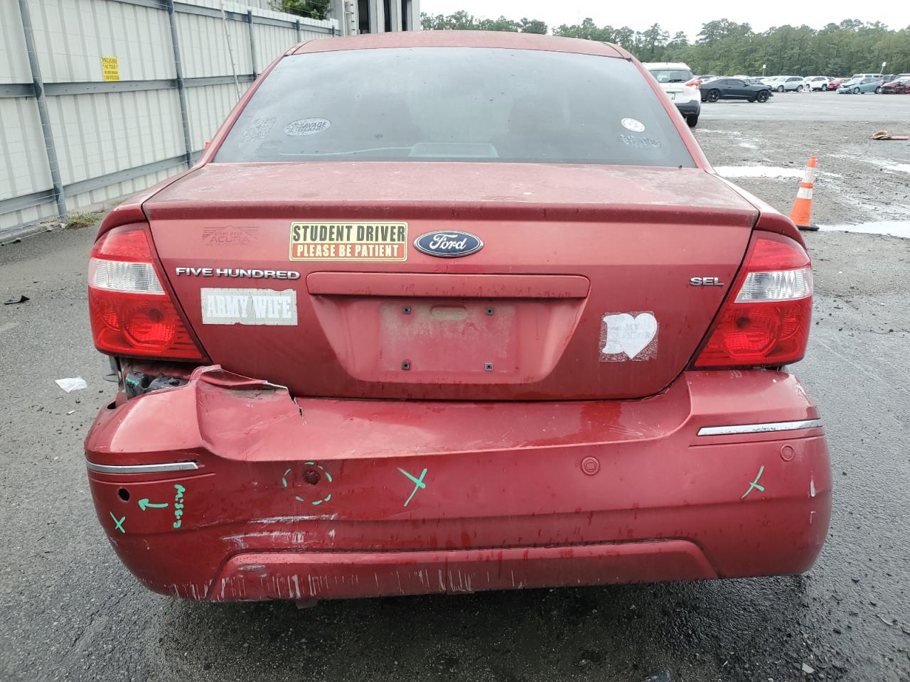 2005 Ford Five Hundred Sel VIN: 1FAFP24185G190624 Lot: 56364185