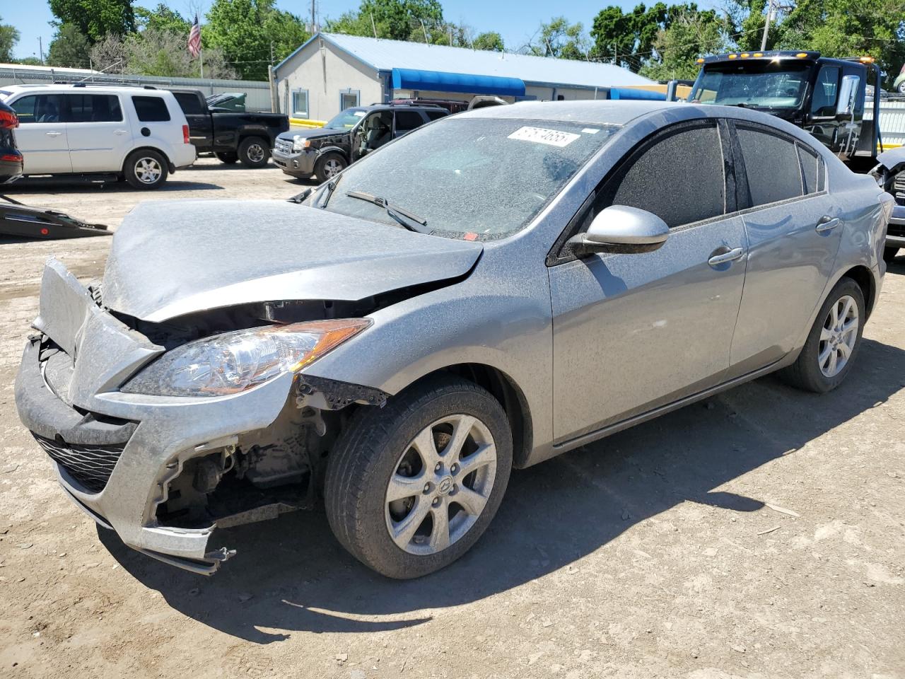2010 Mazda 3 I de vânzare în Wichita, KS - Front End