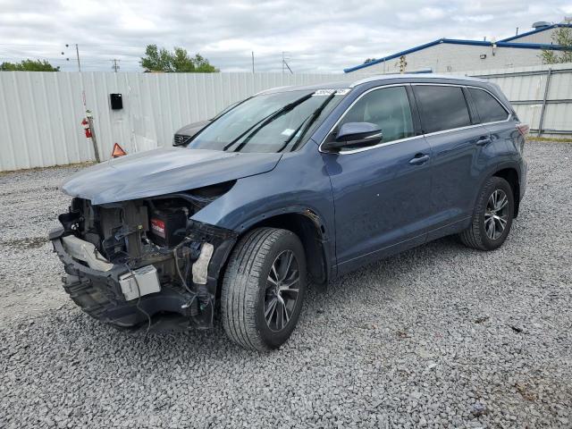  TOYOTA HIGHLANDER 2016 Blue