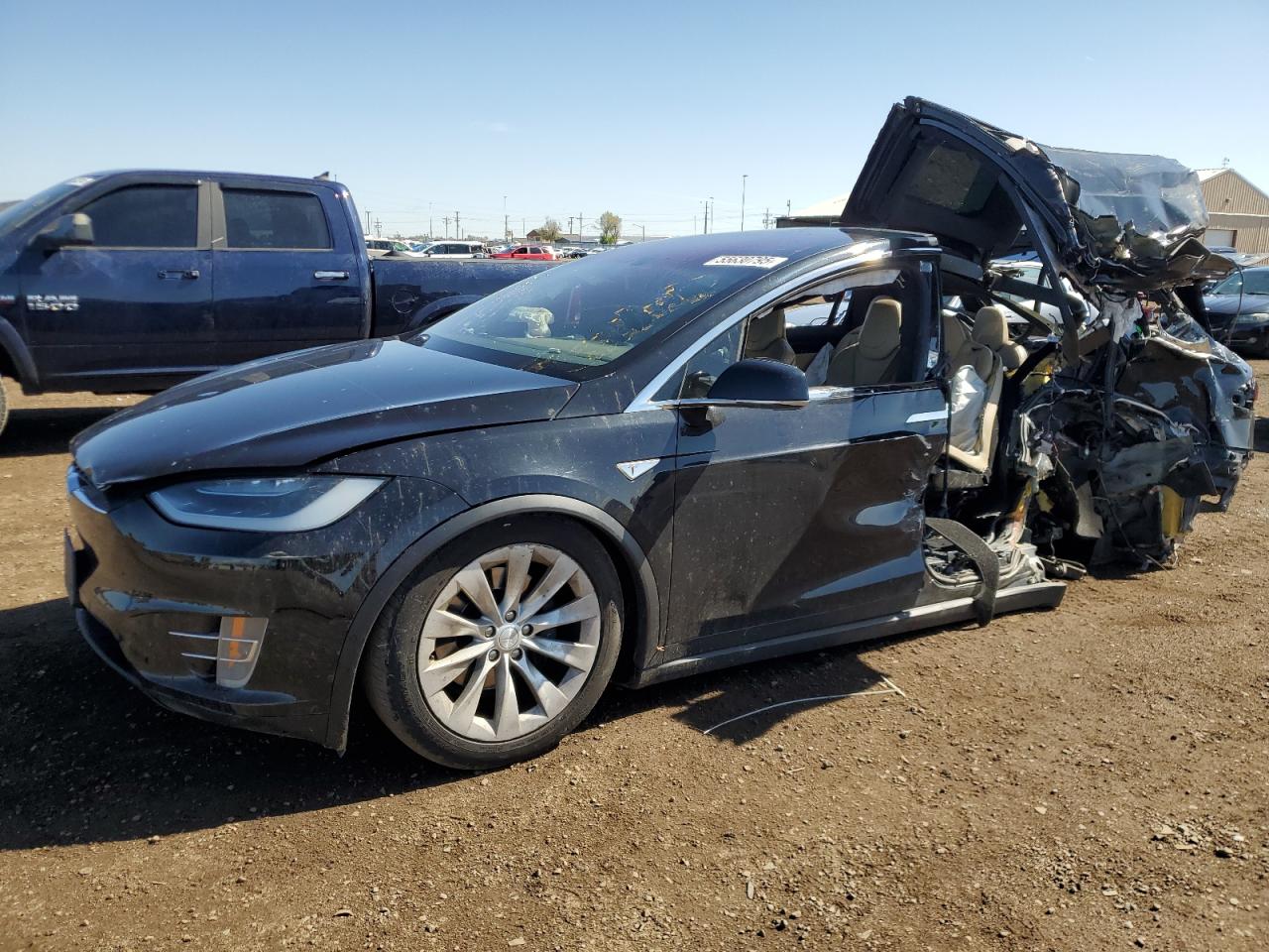2016 Tesla Model X იყიდება Brighton-ში, CO - Side