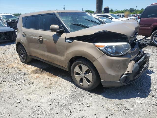  KIA SOUL 2016 tan
