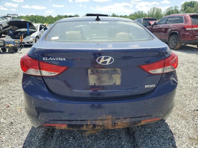  HYUNDAI ELANTRA 2013 Granatowy