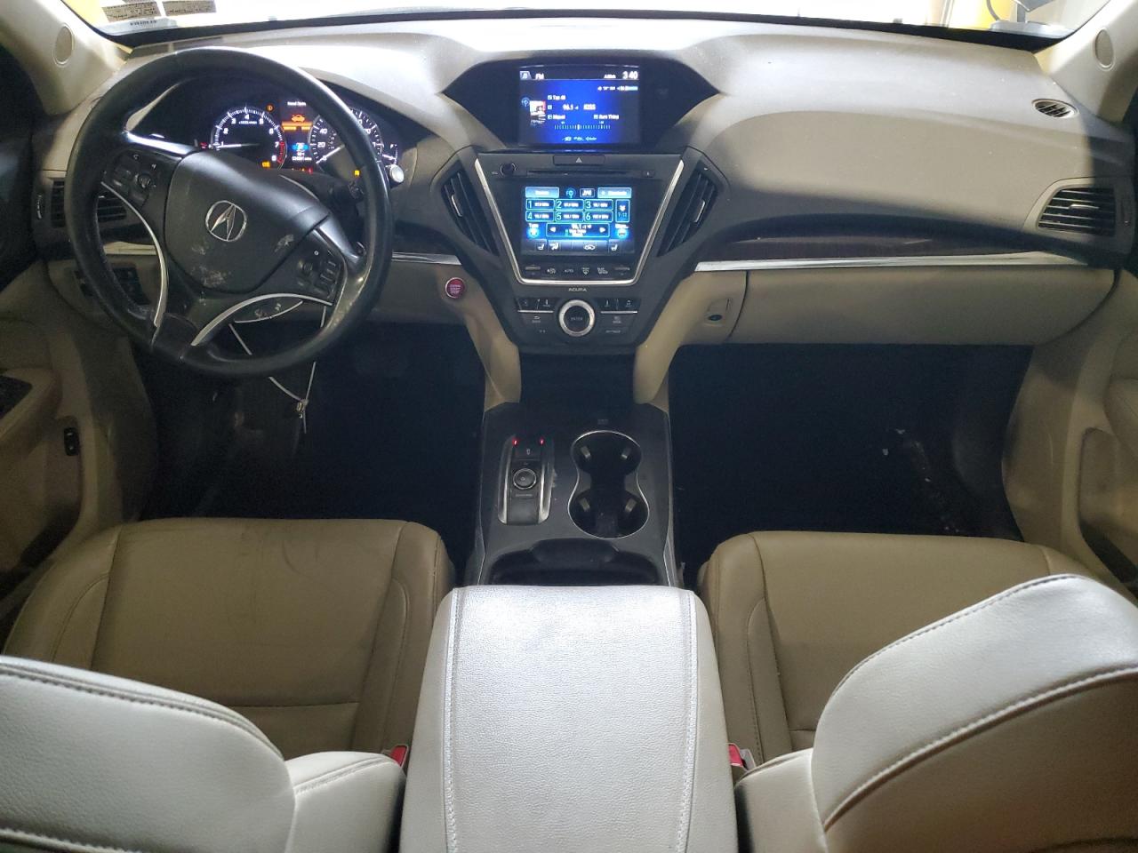 2017 Acura Mdx Technology VIN: 5FRYD4H54HB020973 Lot: 57605155