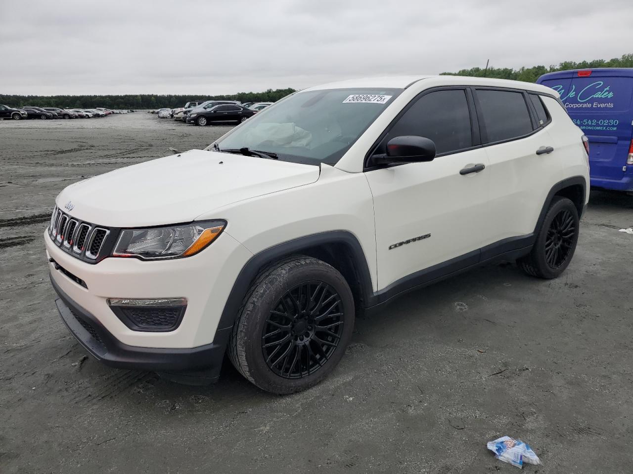 2019 Jeep Compass Sport продається в Spartanburg, SC - Front End