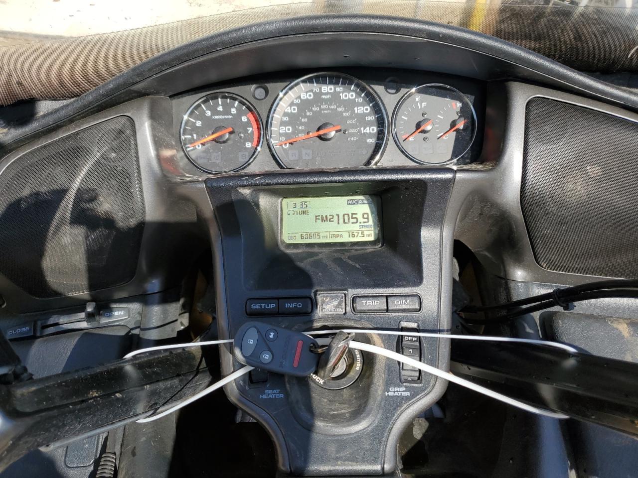 2010 Honda Gl1800 VIN: 1HFSC47G7AA906206 Lot: 56953285