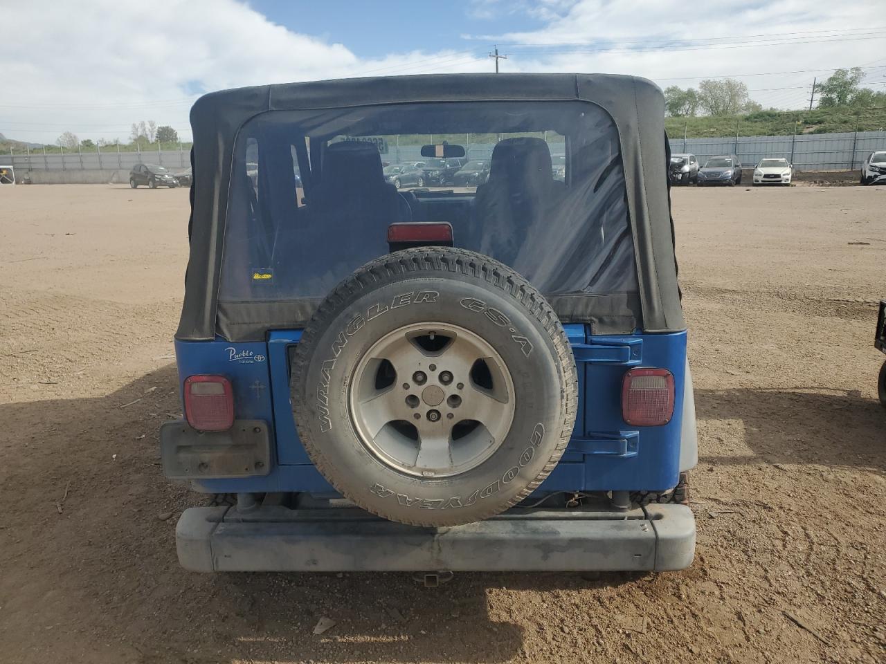 2003 Jeep Wrangler / Tj Sport VIN: 1J4FA49S53P350281 Lot: 56634005