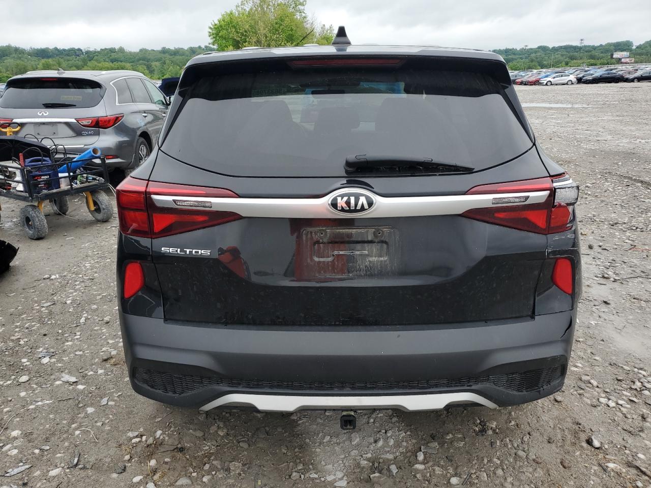 2021 Kia Seltos Lx VIN: KNDEPCAAXM7046958 Lot: 56337985