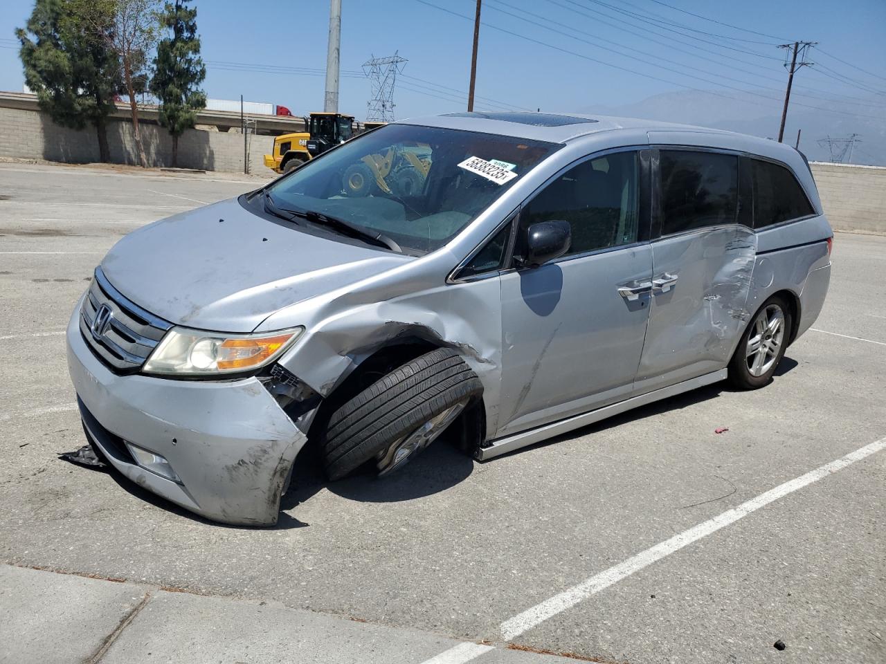 2012 Honda Odyssey Touring на продаже в Rancho Cucamonga, CA - All Over