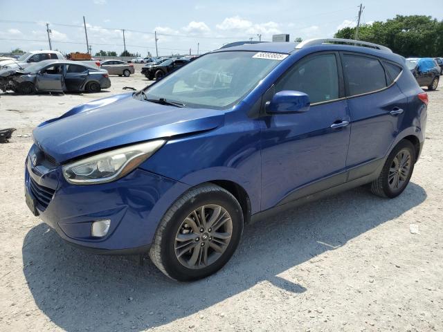  HYUNDAI TUCSON 2014 Синий