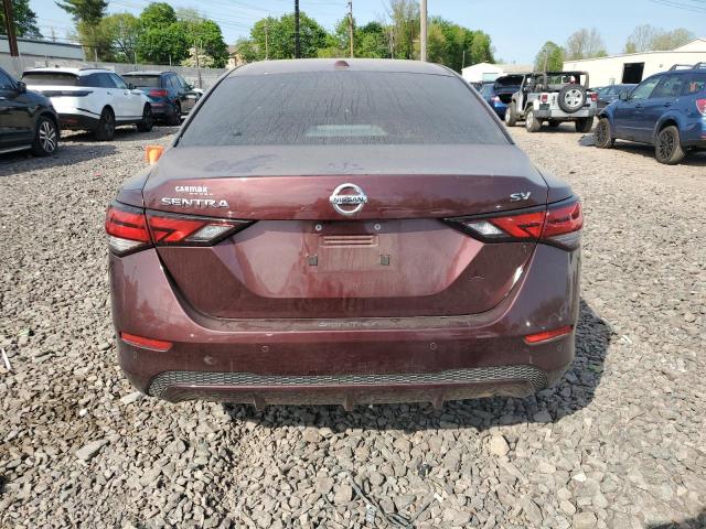  NISSAN SENTRA 2021 Burgundy