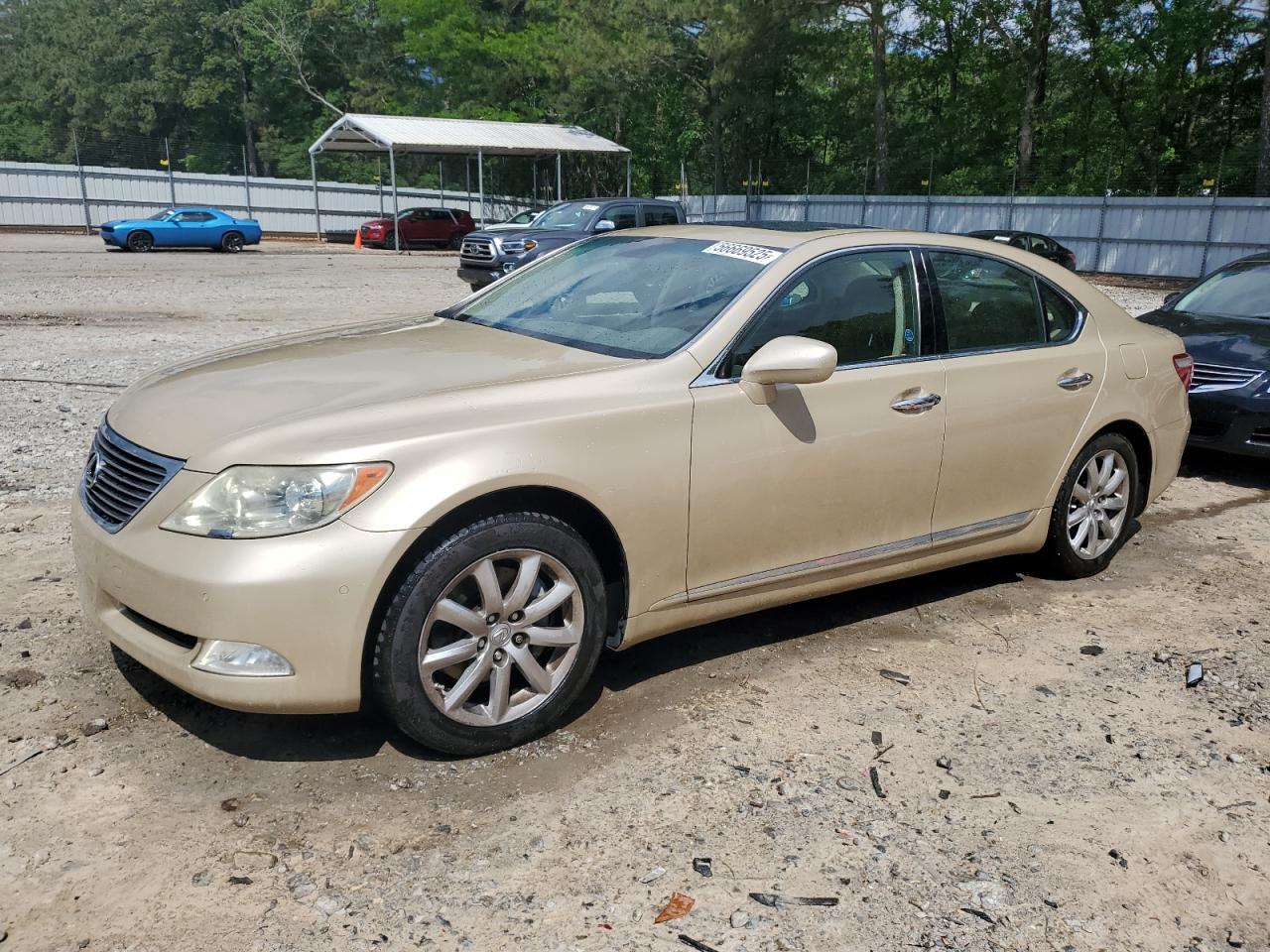 2007 Lexus Ls 460 للبيع في Austell، GA - Burn