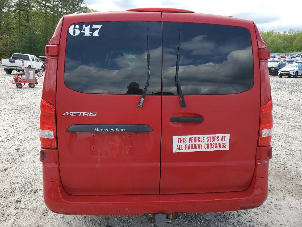 2016 Mercedes-Benz Metris VIN: WD4PG2EE9G3145000 Lot: 57074575