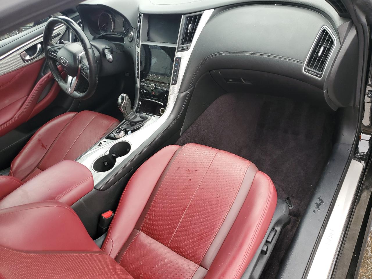 2018 Infiniti Q60 Red Sport 400 VIN: JN1FV7EL6JM630836 Lot: 56520975