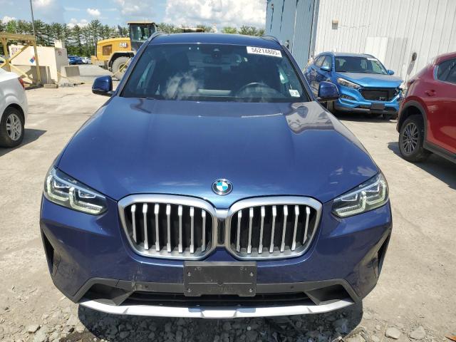  BMW X3 2022 Синий