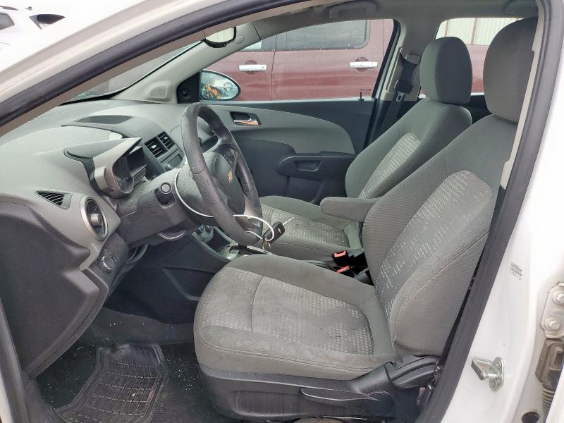  CHEVROLET SONIC 2014 Белый