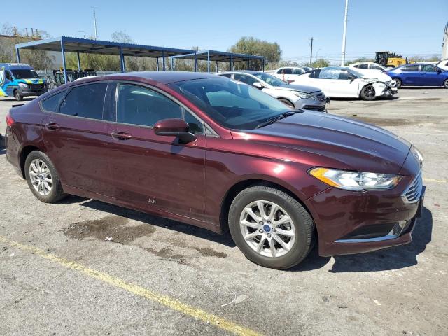 Sedans FORD FUSION 2017 Bordowy