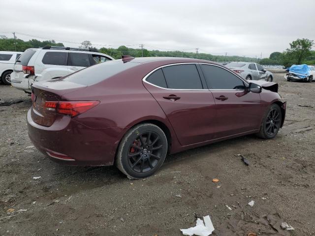  ACURA TLX 2016 Бургунди