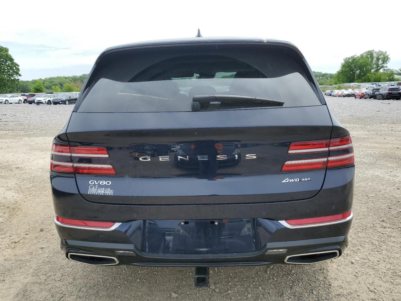 2024 Genesis Gv80 Base VIN: KMUHCESCXRU150702 Lot: 58341345