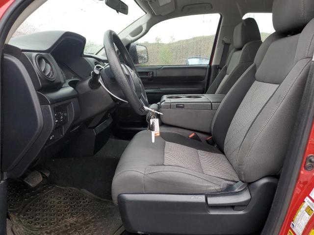  TOYOTA TUNDRA 2017 Czerwony