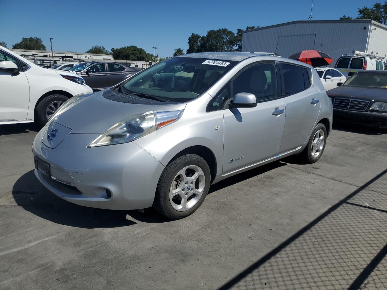 2011 Nissan Leaf Sv იყიდება Sacramento-ში, CA - Minor Dent/Scratches