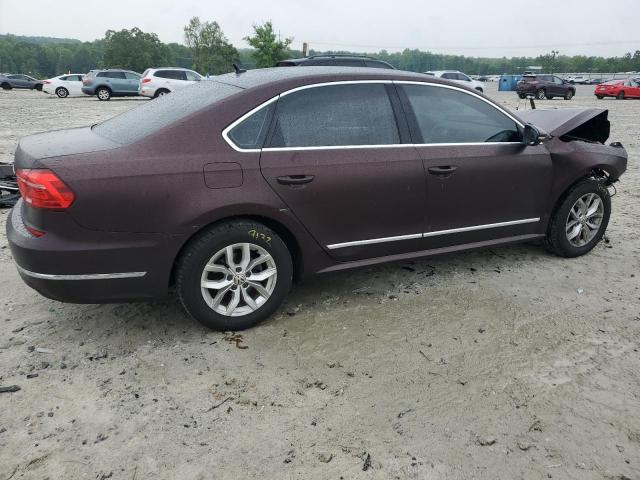  VOLKSWAGEN PASSAT 2016 Bordowy
