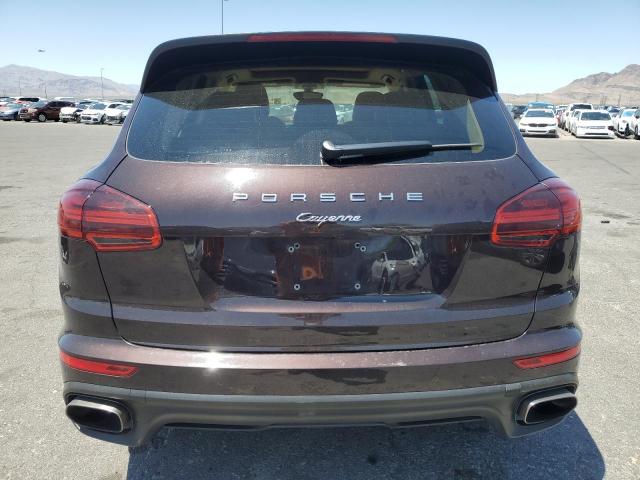 PORSCHE CAYENNE 2017 Brown