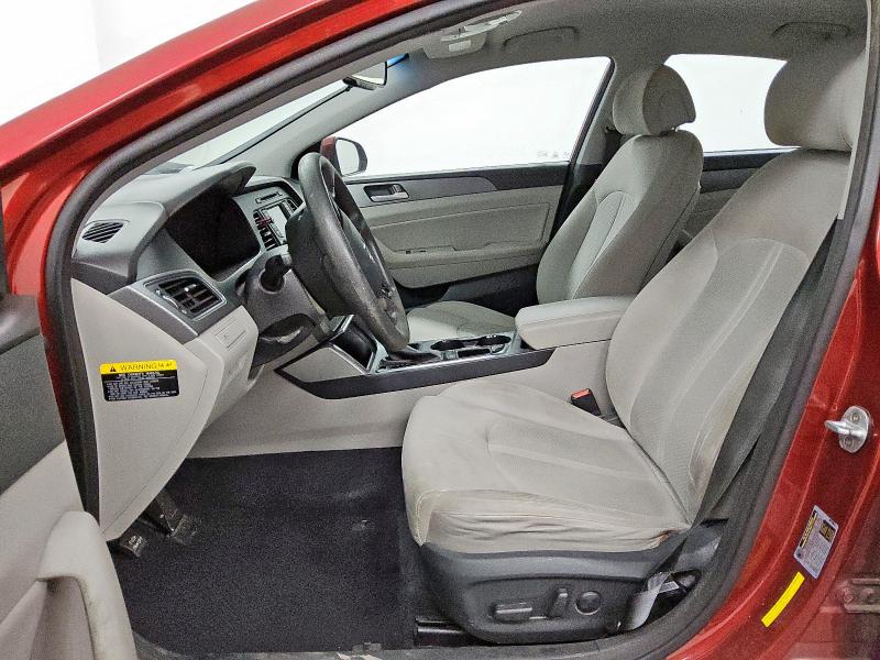  HYUNDAI SONATA 2015 Red
