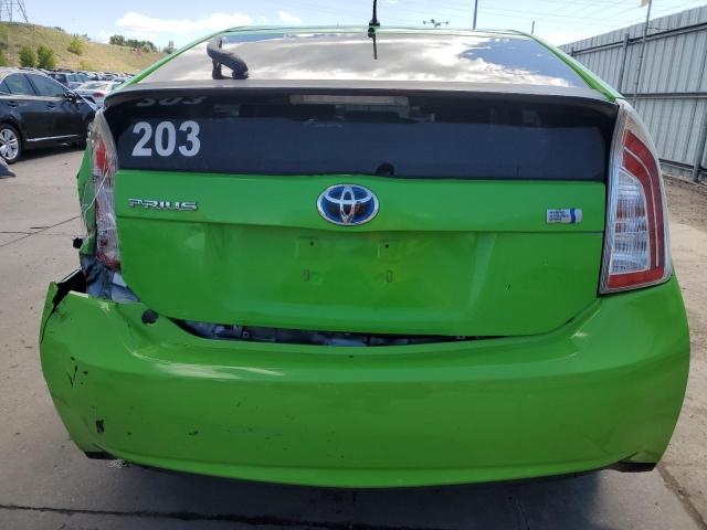 TOYOTA PRIUS 2013 Green