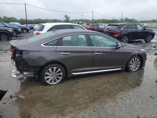  HYUNDAI SONATA 2016 Коричневый