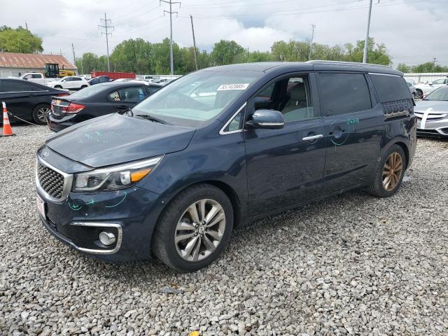 Minivans KIA SEDONA 2016 Granatowy