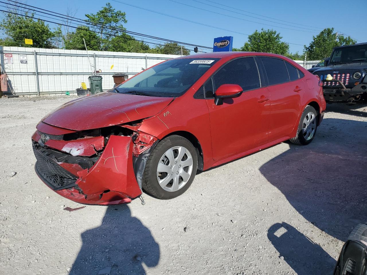2020 Toyota Corolla Le en Venta en Walton, KY - Front End