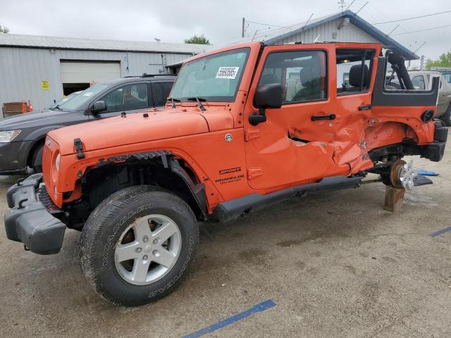  JEEP WRANGLER 2015 Pomarańczowy