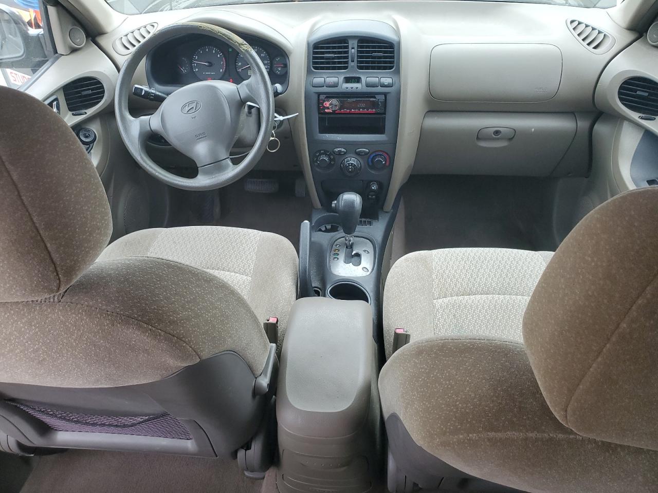 2004 Hyundai Santa Fe Gl VIN: KM8SB12B34U614445 Lot: 61526345