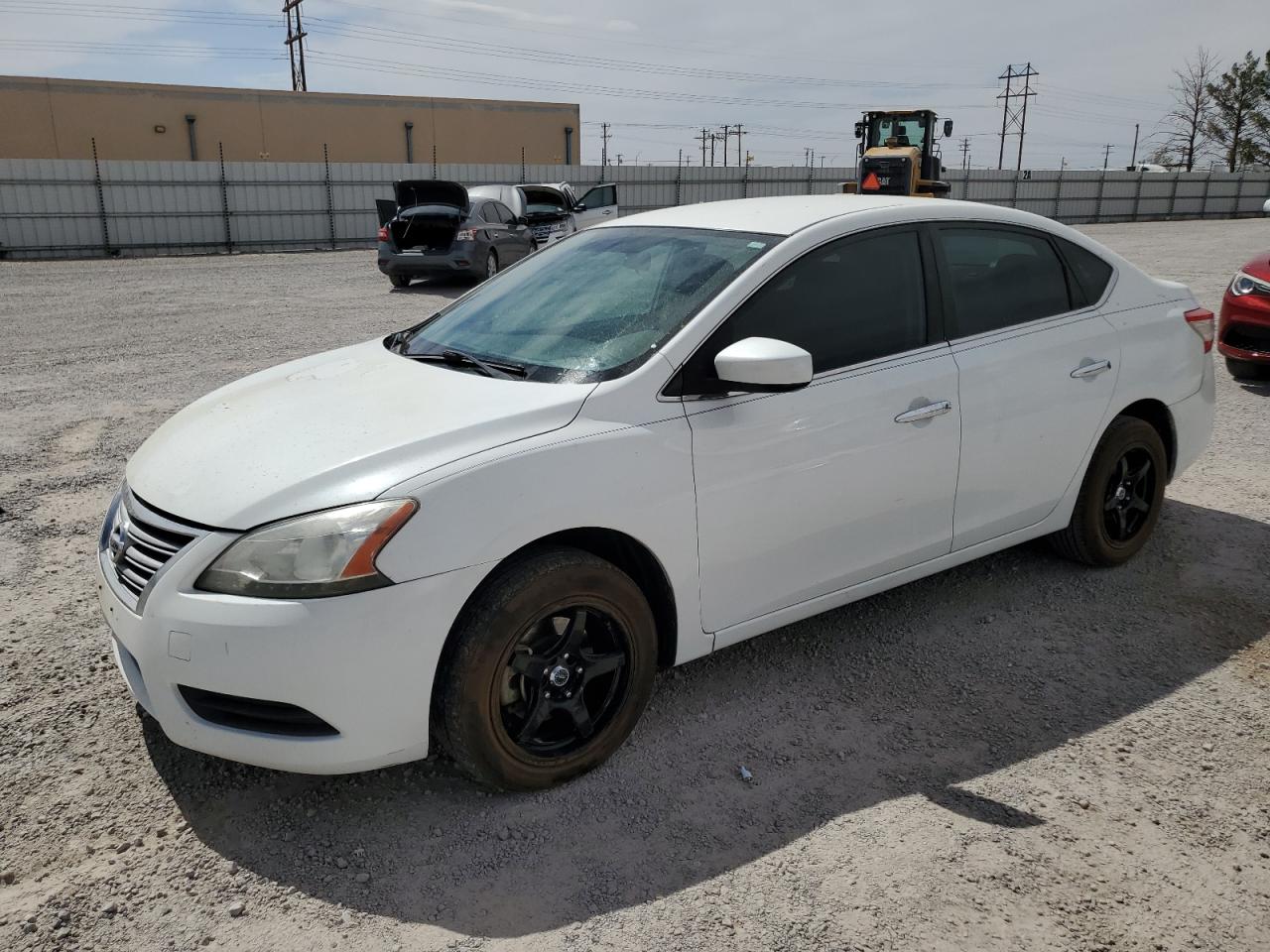 2014 Nissan Sentra S en Venta en Anthony, TX - Minor Dent/Scratches