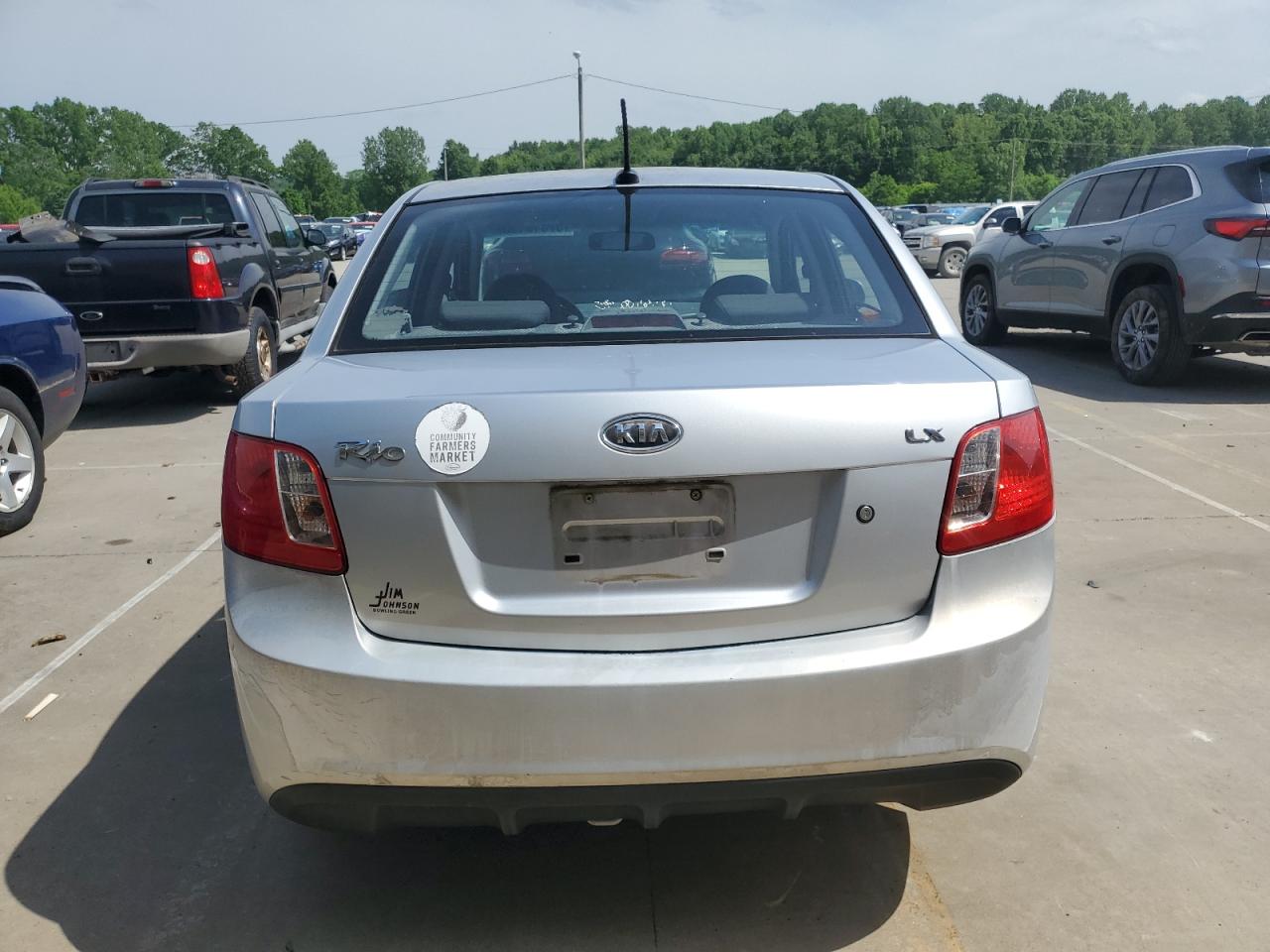 2010 Kia Rio Lx VIN: KNADH4A37A6665192 Lot: 57310135