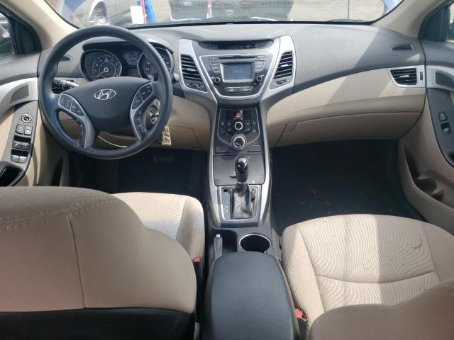 Sedans HYUNDAI ELANTRA 2015 Granatowy