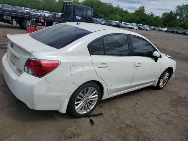 Sedans SUBARU IMPREZA 2016 Biały