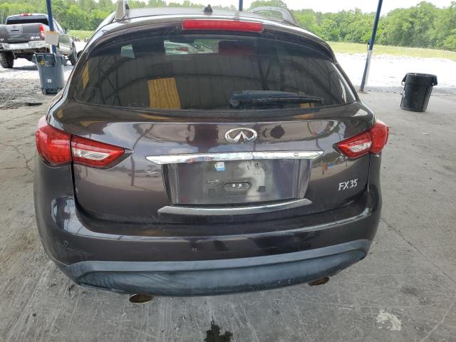  INFINITI FX35 2012 Бордовый