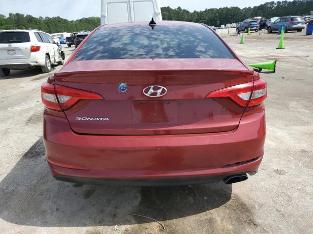  HYUNDAI SONATA 2017 Красный