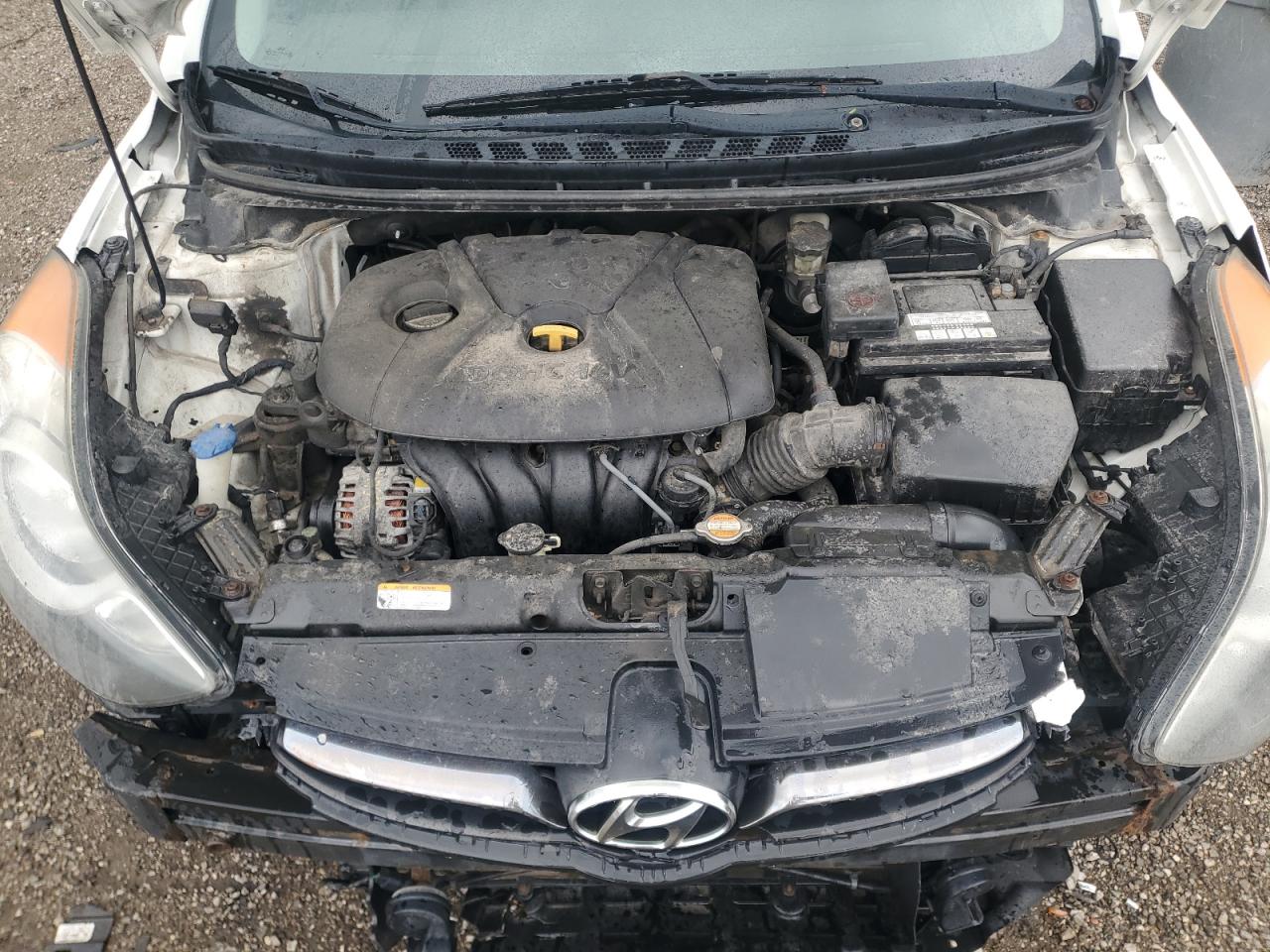 2012 Hyundai Elantra Gls VIN: 5NPDH4AE5CH083587 Lot: 58247935