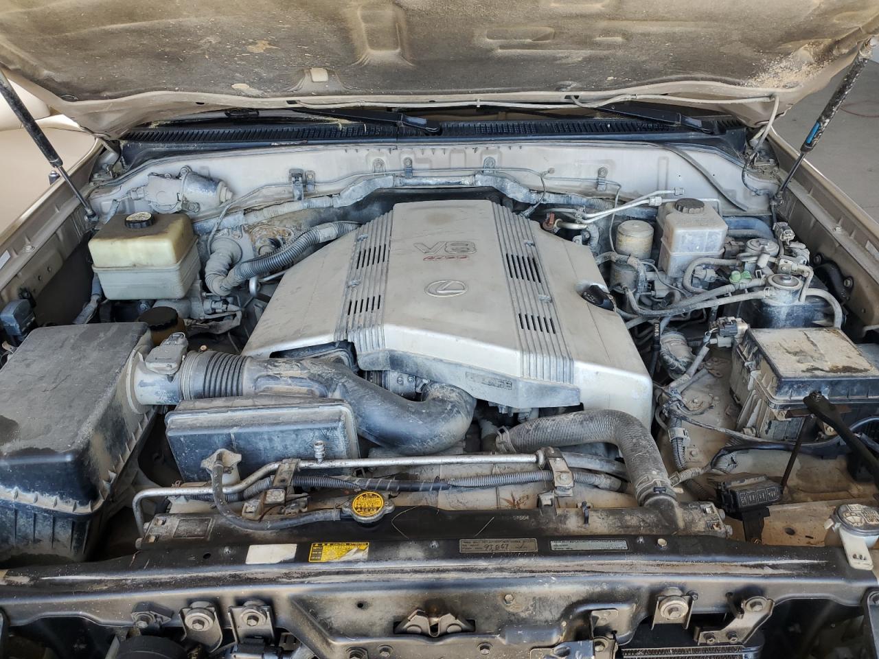 1999 Lexus Lx 470 VIN: JT6HT00W5X0057035 Lot: 55536795