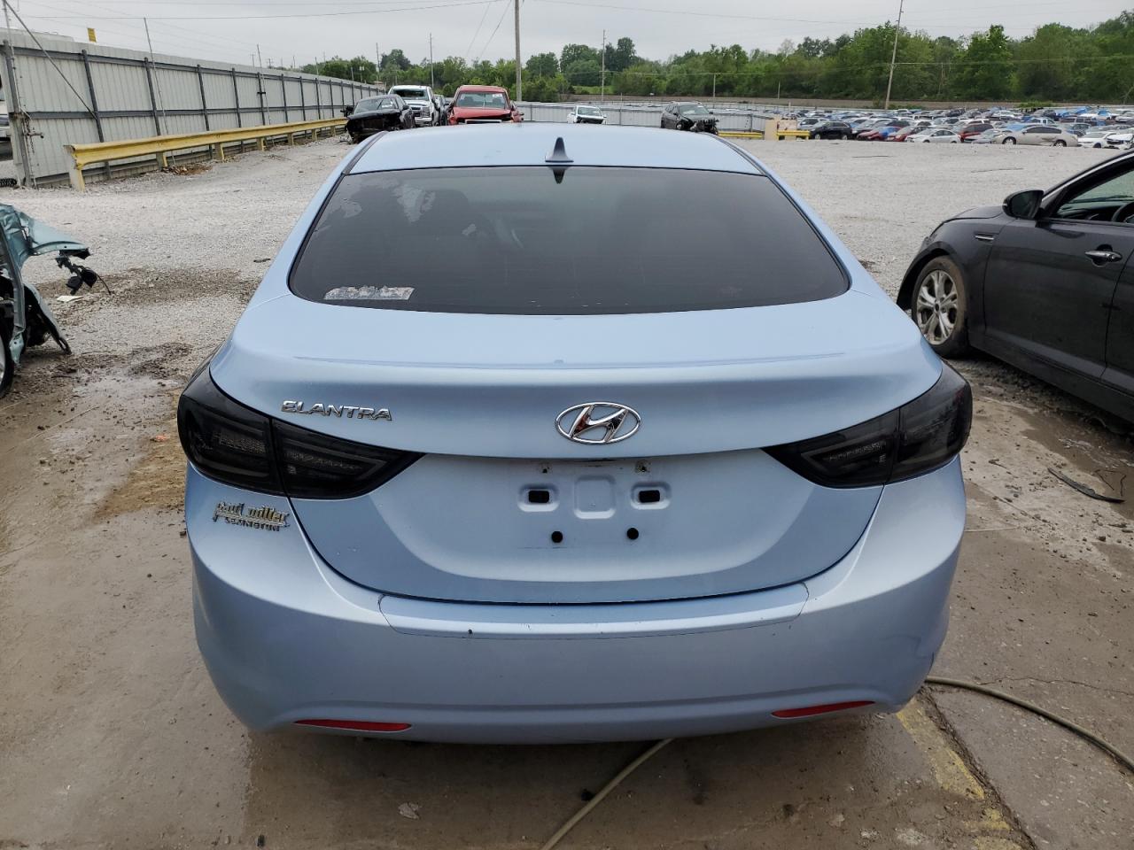 2012 Hyundai Elantra Gls VIN: KMHDH4AEXCU335884 Lot: 55955465