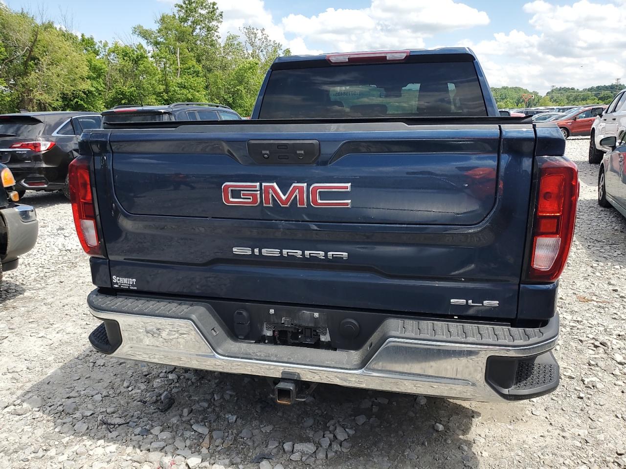 2022 GMC Sierra K1500 Sle VIN: 3GTUUBEDGNGG61563 Lot: 57758405