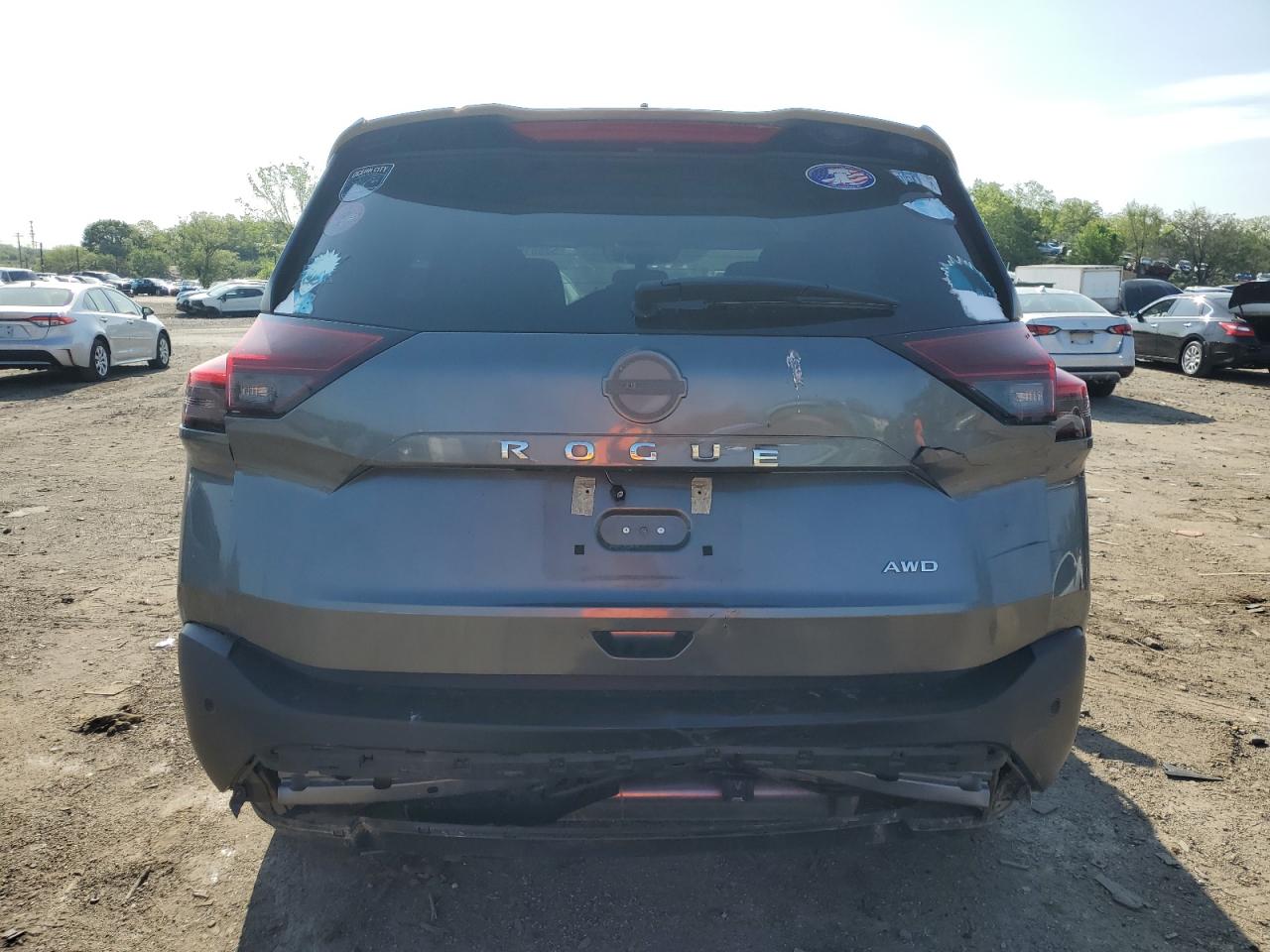 2022 Nissan Rogue S VIN: 5N1BT3AB5NC703399 Lot: 53861635
