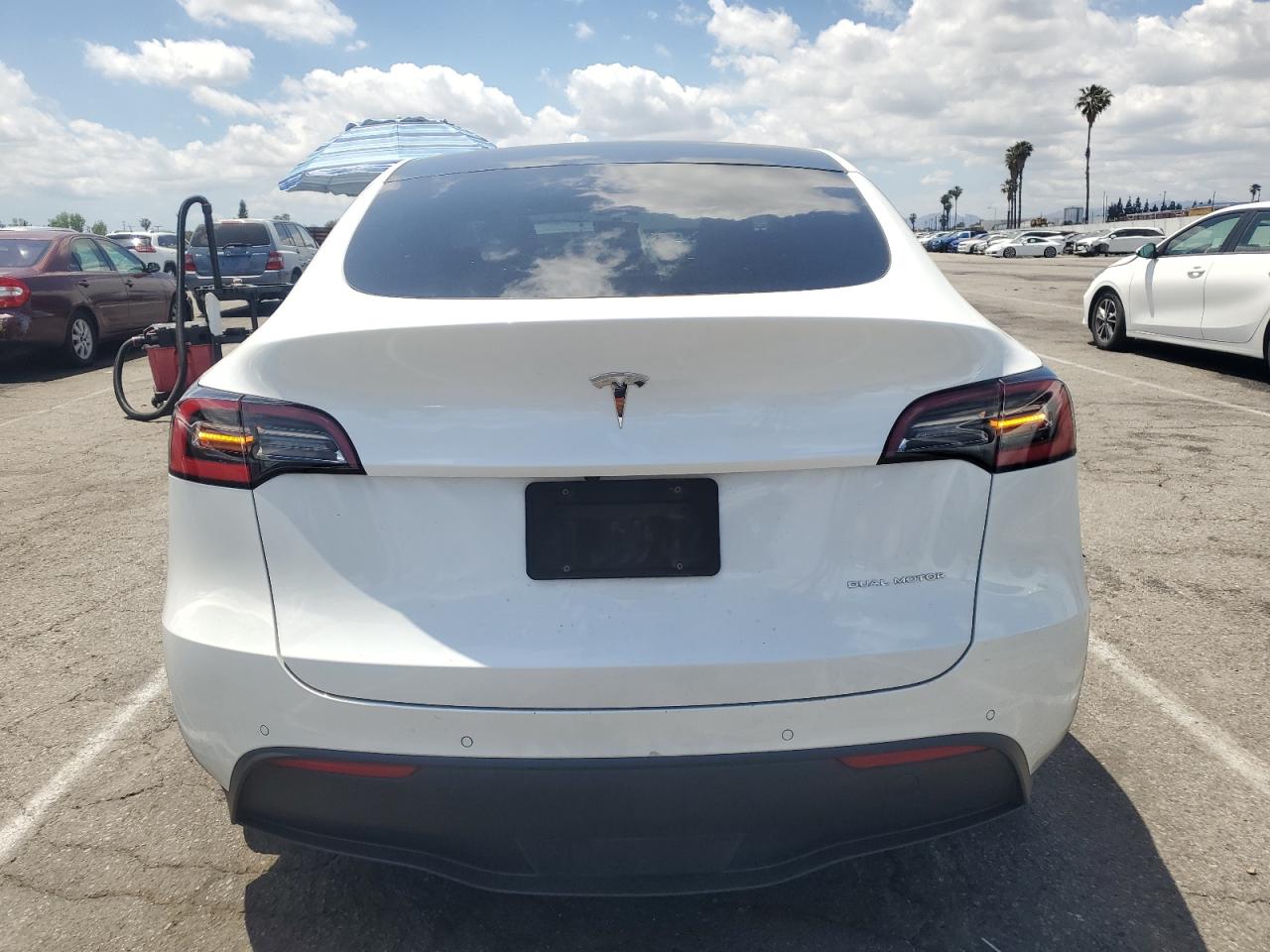 2021 Tesla Model Y VIN: 5YJYGDEE7MF068975 Lot: 56716945