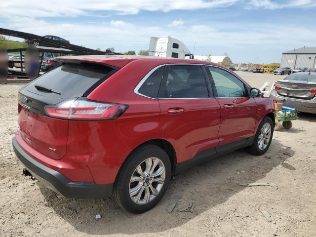  FORD EDGE 2021 Czerwony