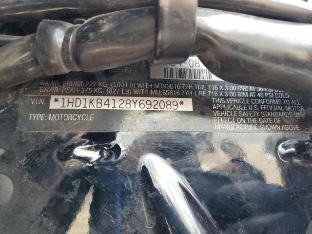 2008 HARLEY-DAVIDSON FLHX   