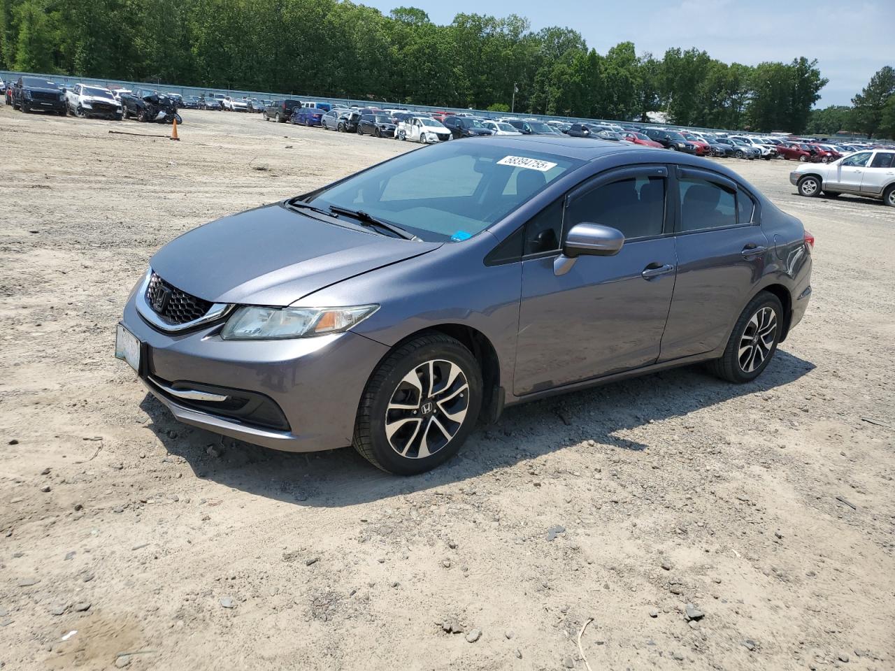 2014 Honda Civic Ex продається в Conway, AR - Hail