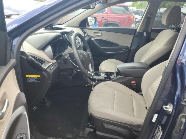  HYUNDAI SANTA FE 2018 Granatowy