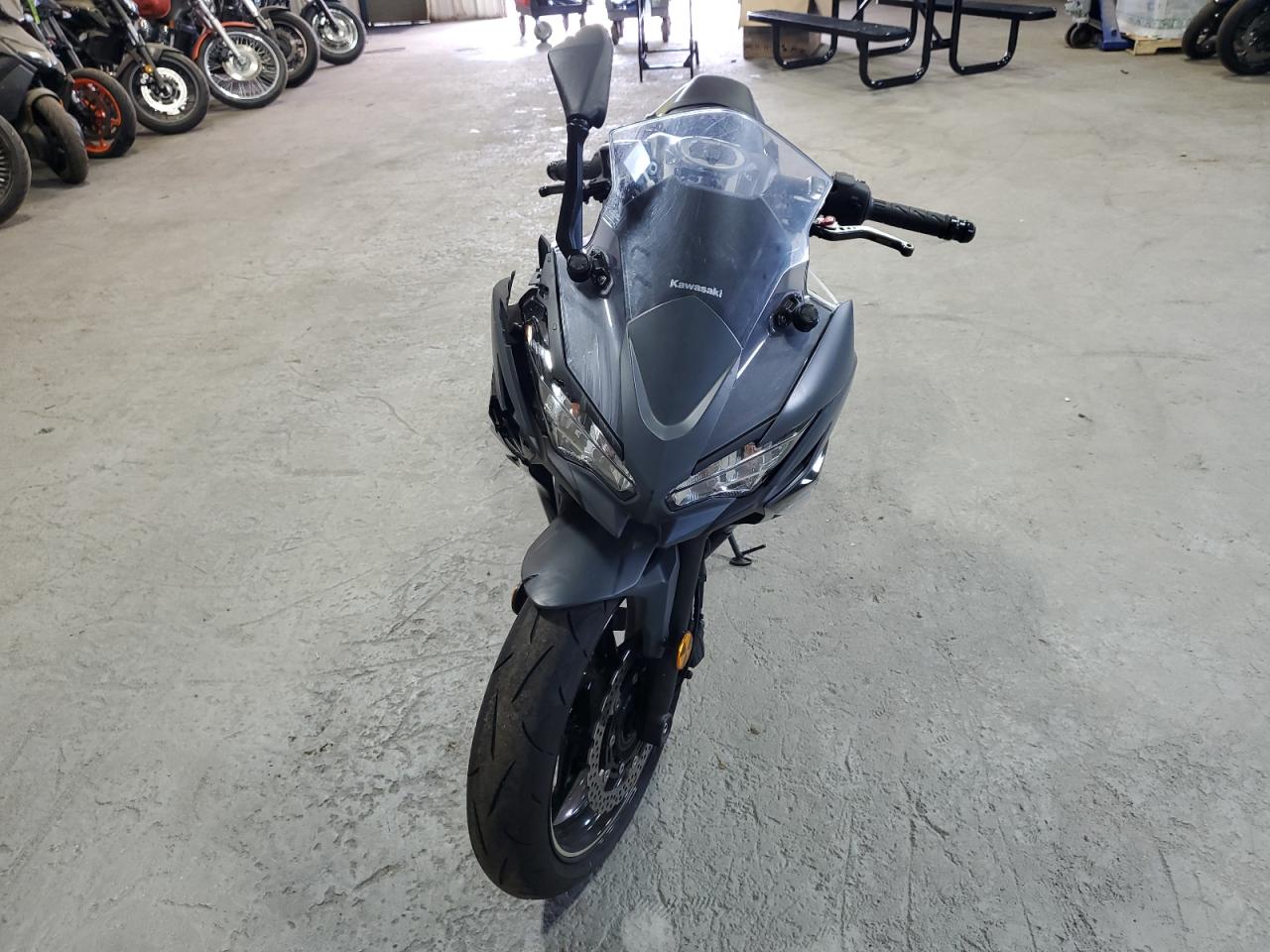 2024 Kawasaki Ex650 R VIN: ML5EXER13RDAD4233 Lot: 57066515